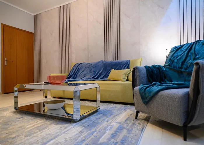Serenity And 2 Bedroom Luxury In Kalamaria Soluň
